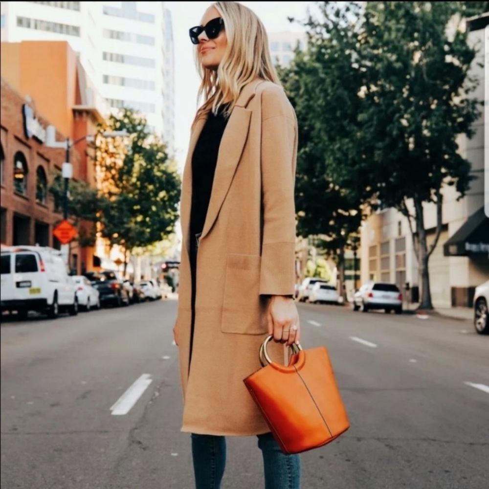 NWT J.Crew Ella Open-Front Sweater Blazer XXS